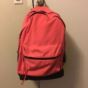 pink backpack